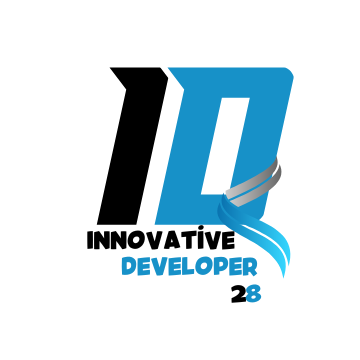 Logo of Innovative Developer 28 with a stylized 'ID' on a white background